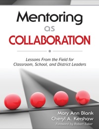 Imagen de portada: Mentoring as Collaboration 1st edition 9781412962773