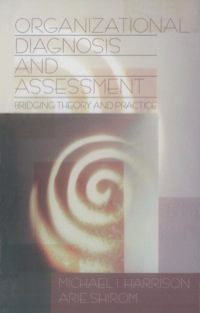 Cover image: Organizational Diagnosis and Assessment 1st edition 9780803955110