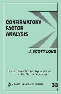 Titelbild: Confirmatory Factor Analysis 1st edition 9780803920446
