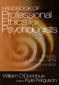 Immagine di copertina: Handbook of Professional Ethics for Psychologists 1st edition 9780761911883
