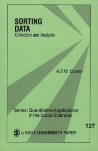 Cover image: Sorting Data 1st edition 9780803972377