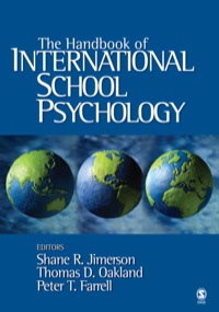 Titelbild: The Handbook of International School Psychology 1st edition 9781412926690