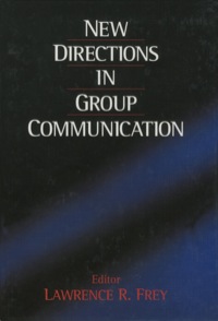 Cover image: New Directions in Group Communication 1st edition 9780761912811