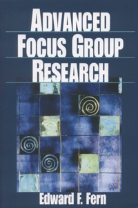Cover image: Advanced Focus Group Research 1st edition 9780761912484