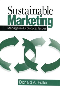 Imagen de portada: Sustainable Marketing 1st edition 9780761912187