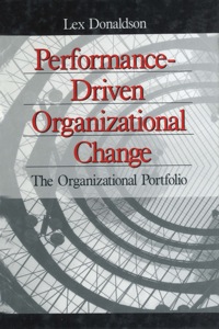 Cover image: Performance-Driven Organizational Change 1st edition 9780761903543
