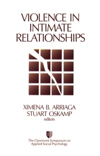 Imagen de portada: Violence in Intimate Relationships 1st edition 9780761916437