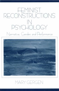 表紙画像: Feminist Reconstructions in Psychology 1st edition 9780761911500