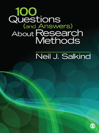 Immagine di copertina: 100 Questions (and Answers) About Research Methods 1st edition 9781412992039