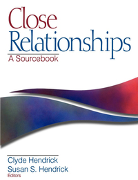 Cover image: Close Relationships 1st edition 9780761916062