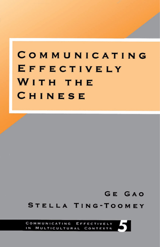 Cover image: Communicating Effectively with the Chinese 1st edition 9780803970038