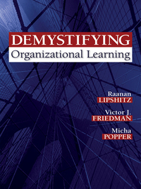 Omslagafbeelding: Demystifying Organizational Learning 1st edition 9781412913775