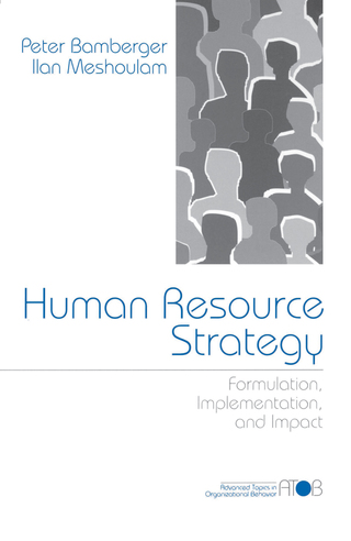 Cover image: Human Resource Strategy 1st edition 9780761914259