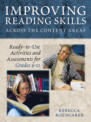 Cover image: Improving Reading Skills Across the Content Areas 1st edition 9781412904599