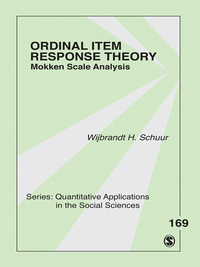 Imagen de portada: Ordinal Item Response Theory 1st edition 9781412988049