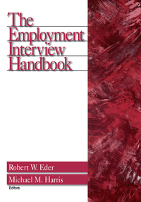 Imagen de portada: The Employment Interview Handbook 1st edition 9780761906490