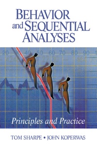 Imagen de portada: Behavior and Sequential Analyses 1st edition 9780761925606