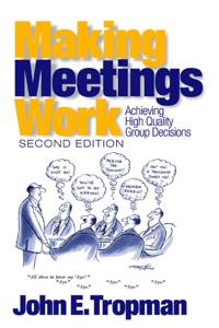 Omslagafbeelding: Making Meetings Work 2nd edition 9780761927051