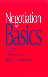 Imagen de portada: Negotiation Basics 1st edition 9780803940529