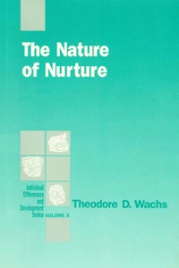 Cover image: The Nature of Nurture 1st edition 9780803943742