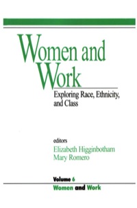 Cover image: Women and Work 1st edition 9780803950597