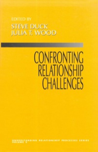 Titelbild: Confronting Relationship Challenges 1st edition 9780803956490