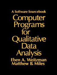 Imagen de portada: Computer Programs for Qualitative Data Analysis 1st edition 9780803955363