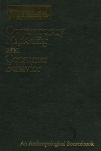 Cover image: Contemporary Marketing and Consumer Behavior 1st edition 9780803957534