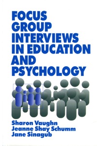 Imagen de portada: Focus Group Interviews in Education and Psychology 1st edition 9780803958937