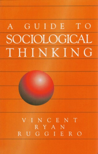 Cover image: A Guide to Sociological Thinking 1st edition 9780803957428
