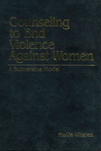 Imagen de portada: Counseling to End Violence against Women 1st edition 9780803973800