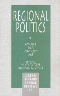 Imagen de portada: Regional Politics 1st edition 9780803958913