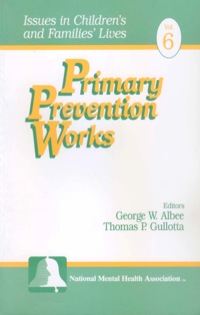Imagen de portada: Primary Prevention Works 1st edition 9780761904687