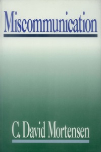 Cover image: Miscommunication 1st edition 9780803973756