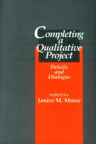 Cover image: Completing a Qualitative Project 1st edition 9780761906018