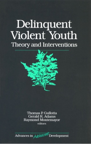 Cover image: Delinquent Violent Youth 1st edition 9780761913344