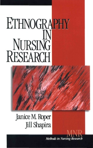 Cover image: Ethnography in Nursing Research 1st edition 9780761908746