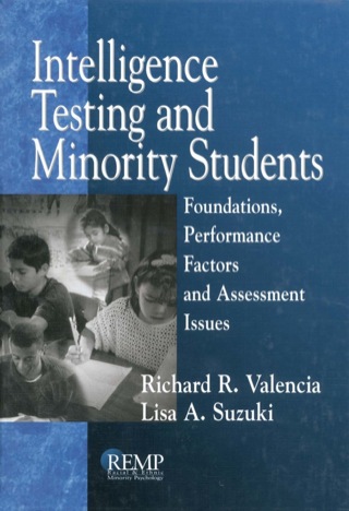 Cover image: Intelligence Testing and Minority Students 1st edition 9780761912316