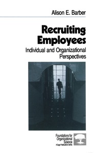 Immagine di copertina: Recruiting Employees 1st edition 9780761909422