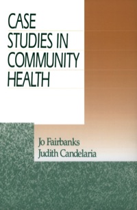 Imagen de portada: Case Studies in Community Health 1st edition 9780761914051