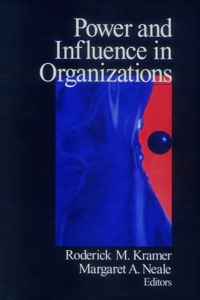 Titelbild: Power and Influence in Organizations 1st edition 9780761908616