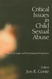 صورة الغلاف: Critical Issues in Child Sexual Abuse 1st edition 9780761909125