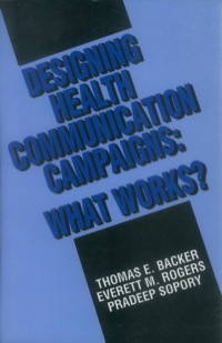 Cover image: Designing Health Communication Campaigns 1st edition 9780803943322