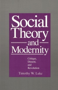 Cover image: Social Theory and Modernity 1st edition 9780803938618