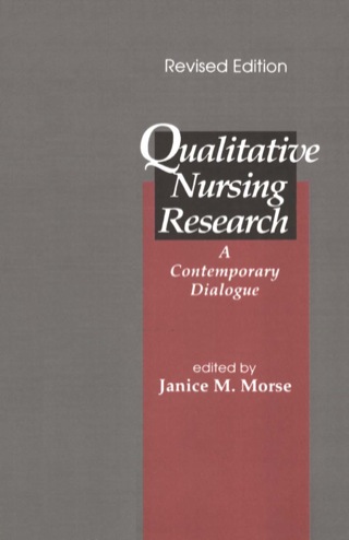 Cover image: Qualitative Nursing Research 1st edition 9780803940796