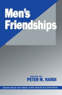 Imagen de portada: Men′s Friendships 1st edition 9780803937741