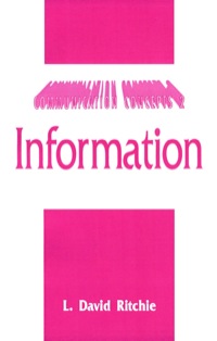 Cover image: Information 1st edition 9780803939059