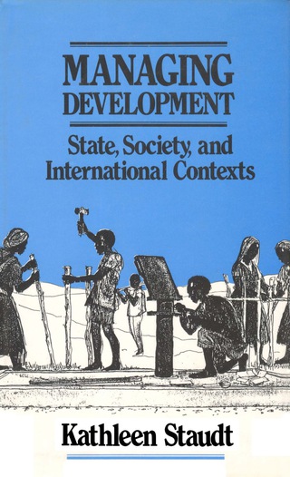 Cover image: Managing Development 1st edition 9780803940062