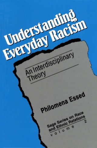 Cover image: Understanding Everyday Racism 1st edition 9780803942561