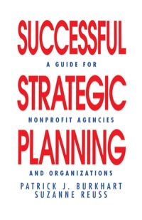 Cover image: Successful Strategic Planning 1st edition 9780803947993
